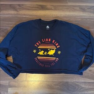 The Lion King Navy Blue Long Sleeve Shirt